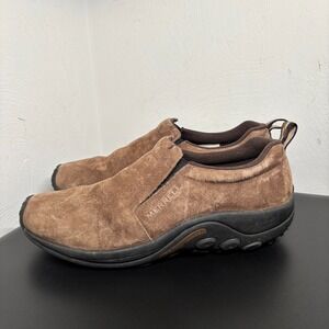 Merrell Jungle Moc Men's 13 Casual Suede Leather Work & Comfort Shoes Dark Earth